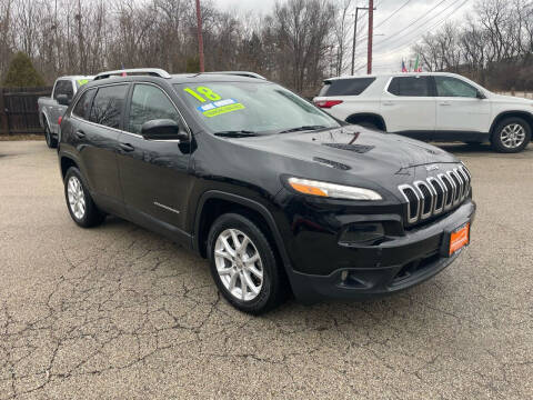 2018 Jeep Cherokee for sale at REVOLUTION MOTORS LLC in Waukegan IL