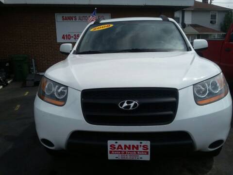 2008 Hyundai Santa Fe for sale at Sann's Auto Sales in Baltimore MD