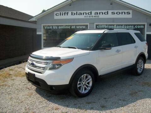 2011 Ford Explorer for sale at Cliff Bland & Sons Used Cars in El Dorado Springs MO