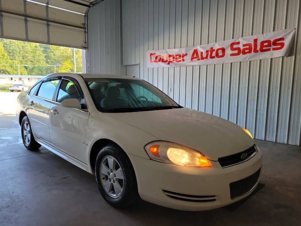 2009 Chevrolet Impala for sale at COOPER AUTO SALES in ONEIDA, TN