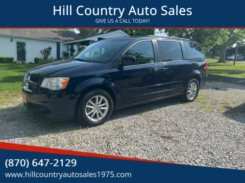 2014 Dodge Grand Caravan for sale at Hill Country Auto Sales in Maynard AR