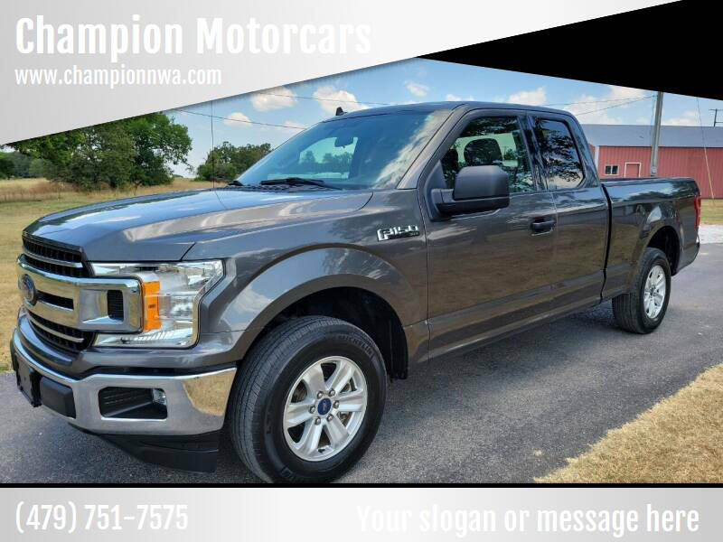 2019 Ford F-150 for sale at Champion Motorcars in Springdale AR
