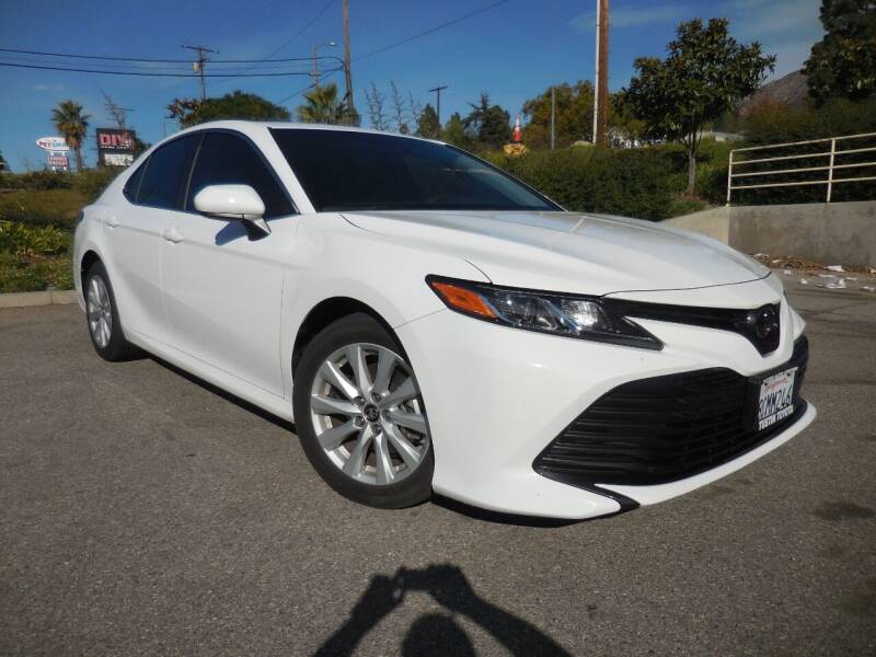 2018 Toyota Camry for sale at ARAX AUTO SALES in Tujunga CA