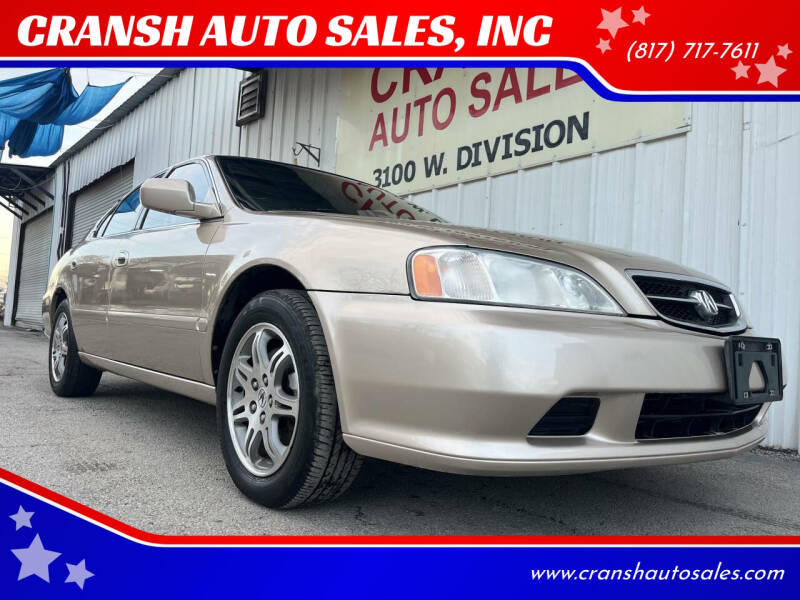 2001 Acura TL for sale at CRANSH AUTO SALES, INC in Arlington TX