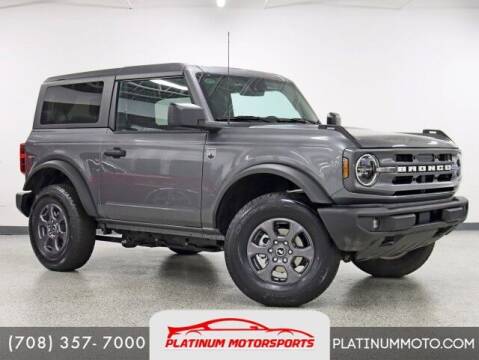 2023 Ford Bronco for sale at PLATINUM MOTORSPORTS INC. in Hickory Hills IL