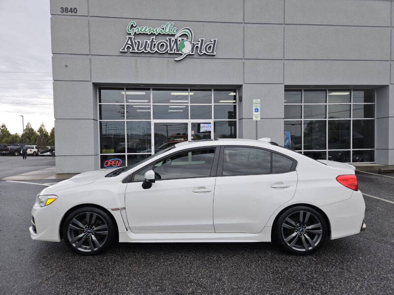 2016 Subaru WRX for sale at Greenville Motor Company in Greenville NC