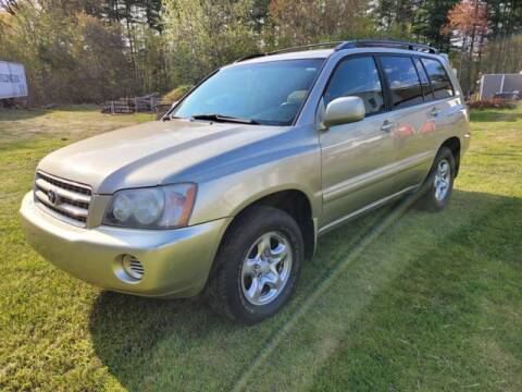 2002 Toyota Highlander for sale at J & E AUTOMALL in Pelham NH