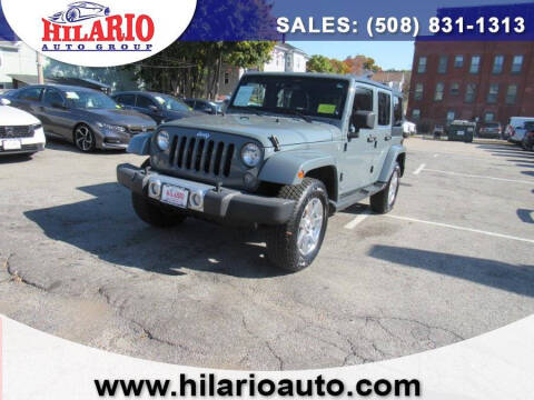 2015 Jeep Wrangler Unlimited for sale at Hilario's Auto Sales in Worcester MA