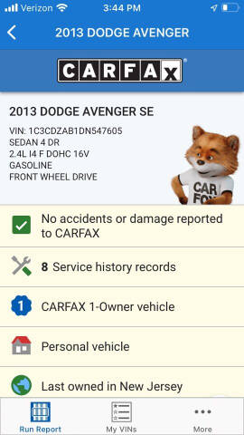 2013 Dodge Avenger SE