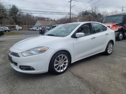 2014 Dodge Dart for sale at Hometown Automotive Service & Sales in Holliston MA
