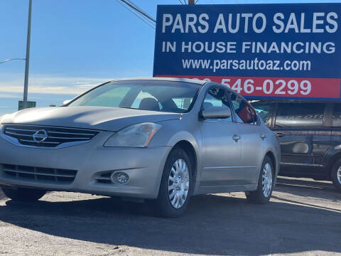 2012 Nissan Altima for sale at PARS AUTO SALES in Tucson AZ