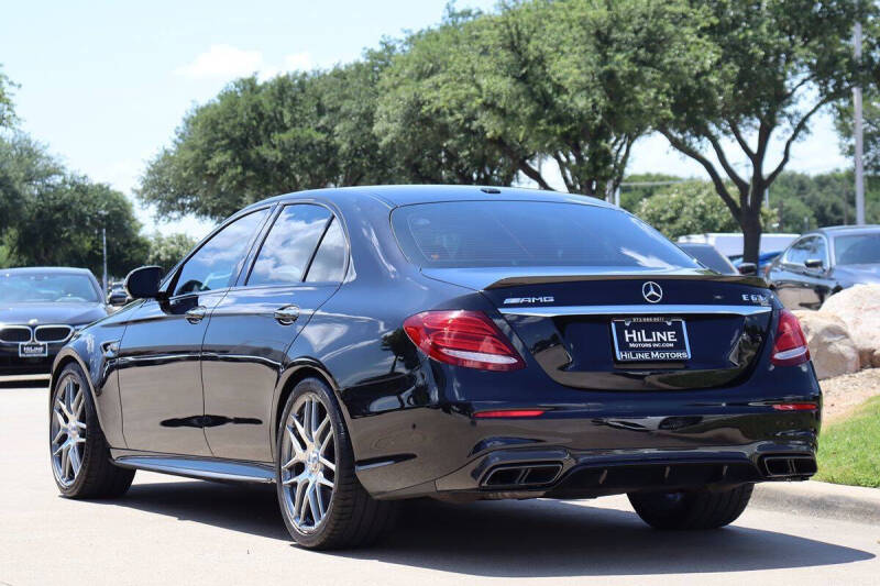 2018 Mercedes-Benz E-Class AMG E 63 S