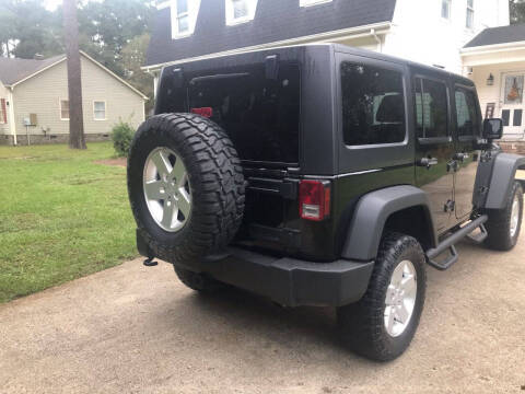 2014 Jeep Wrangler Unlimited for sale at Sandhills Motor Sports LLC in Laurinburg NC