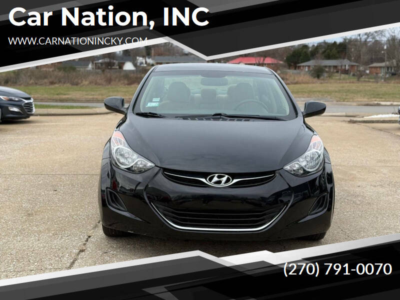 2013 Hyundai Elantra for sale at Car Nation, INC in Bowling Green KY