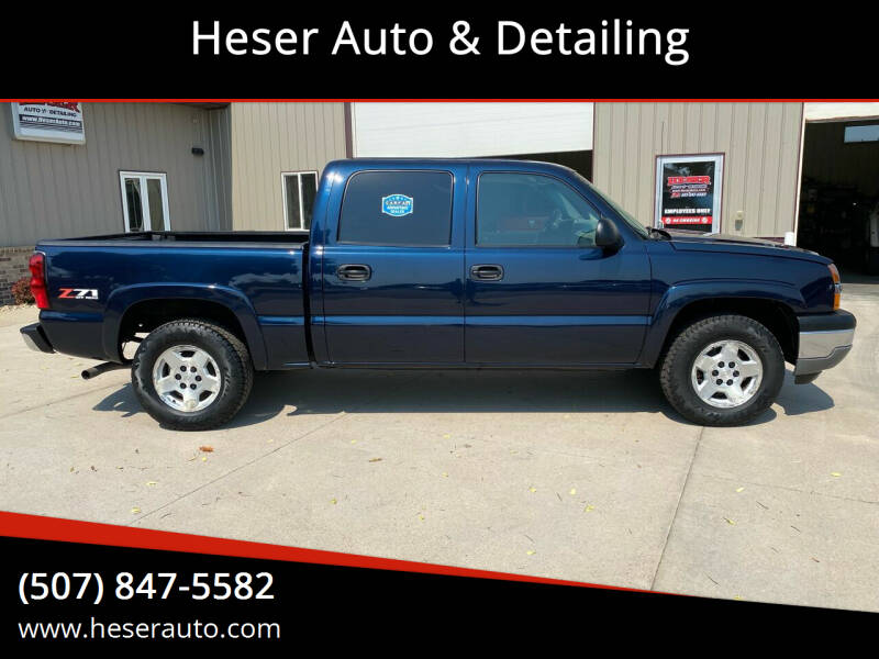 2005 Chevrolet Silverado 1500 for sale at Heser Auto & Detailing in Jackson MN