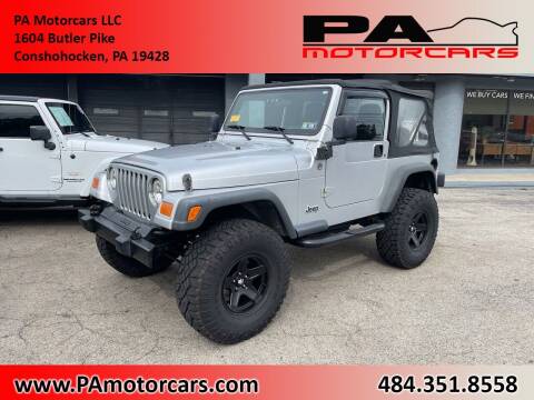 2006 Jeep Wrangler for sale at PA Motorcars in Conshohocken PA
