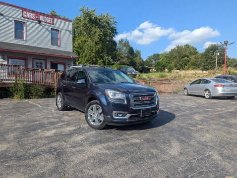 2017 GMC Acadia Limited for sale at CARS ON BUDGET in Joliet IL