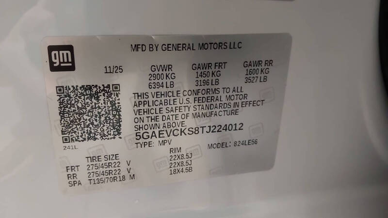 2026 Buick Enclave Avenir