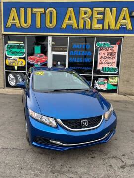 2015 Honda Civic for sale at Auto Arena in Fairfield OH