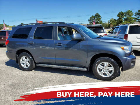 2010 Toyota Sequoia for sale at Rodgers Enterprises in North Charleston SC