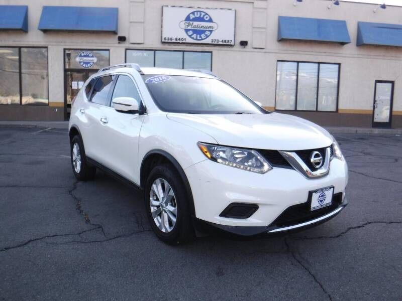 2016 Nissan Rogue for sale at Platinum Auto Sales in Provo UT