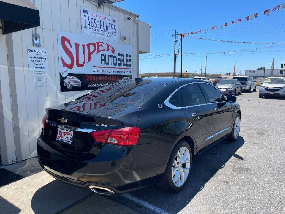 2018 Chevrolet Impala for sale at Super Auto Sales Modesto in Modesto, CA