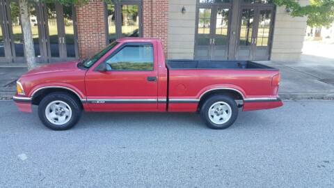 1996 Chevrolet S-10 for sale at Wheels To Go Auto Sales in Greenville SC