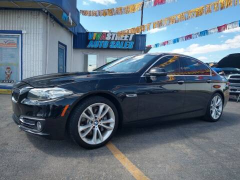 2015 BMW 5 Series for sale at VIVASTREET AUTO SALES LLC - VivaStreet Auto Sales in Socorro TX