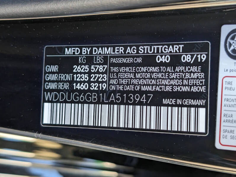 2020 Mercedes-Benz S-Class S 450