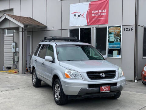 2004 Honda Pilot for sale at Apex Motors Tacoma in Tacoma WA