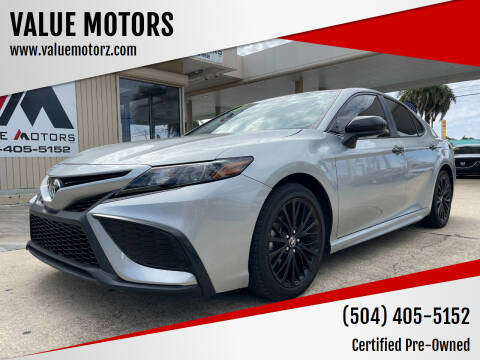 2021 Toyota Camry for sale at VALUE MOTORS in Kenner LA