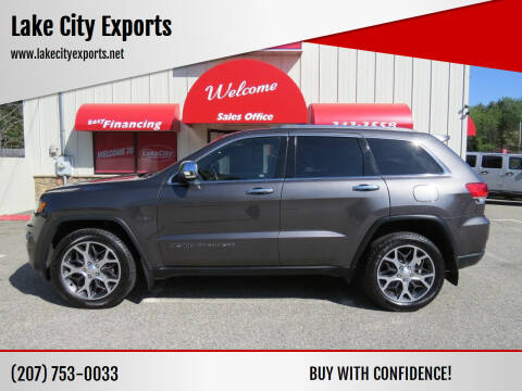 2019 Jeep Grand Cherokee for sale at Lake City Exports in Auburn ME