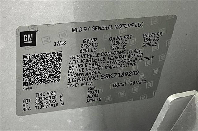 2019 GMC Acadia Denali