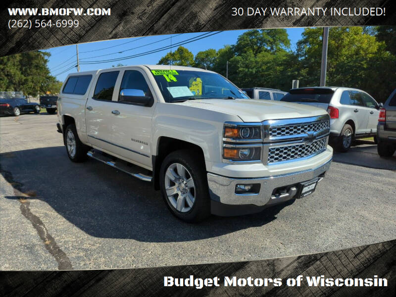 2014 Chevrolet Silverado 1500 for sale at Budget Motors of Wisconsin in Racine WI