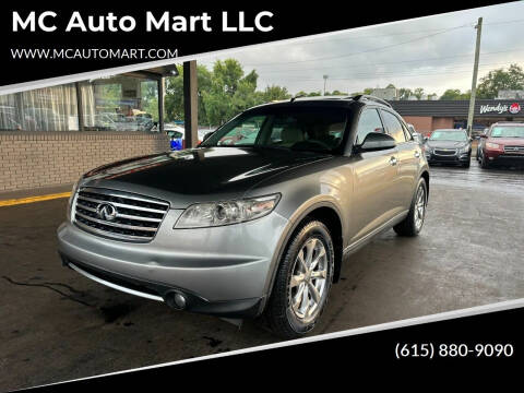 2008 Infiniti FX35 for sale at MC Auto Mart LLC in Hermitage TN