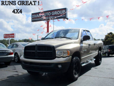 2004 Dodge Ram Pickup 1500 for sale at Divan Auto Group in Feasterville Trevose PA
