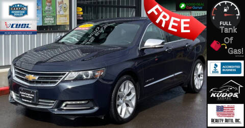 2018 Chevrolet Impala for sale at Reality Auto Inc. in Salem OR