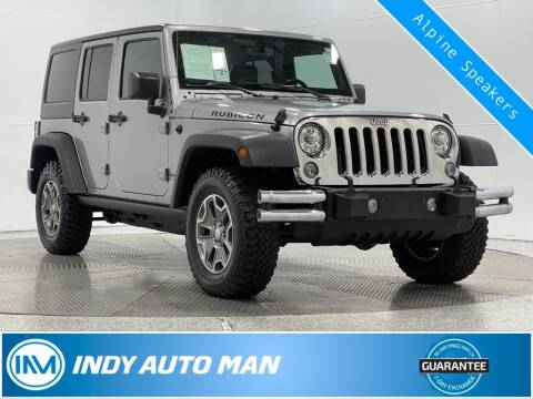 2017 Jeep Wrangler Unlimited for sale at INDY AUTO MAN in Indianapolis IN