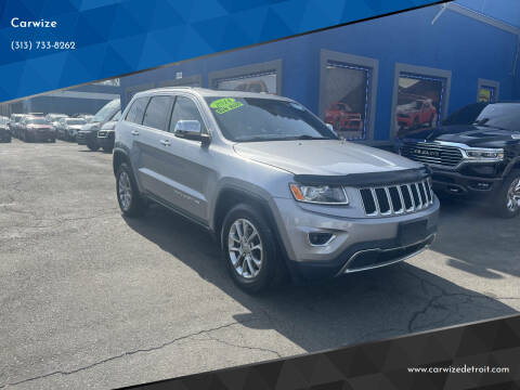 2014 Jeep Grand Cherokee for sale at Carwize in Detroit MI
