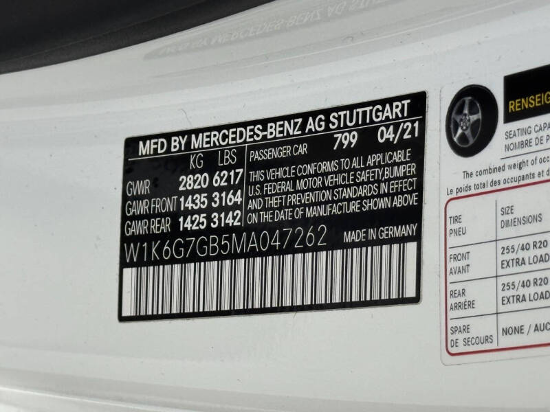 2021 Mercedes-Benz S-Class S 580 4MATIC