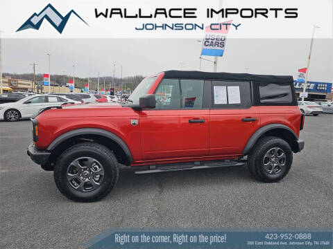 2022 Ford Bronco for sale at WALLACE IMPORTS OF JOHNSON CITY in Johnson City TN