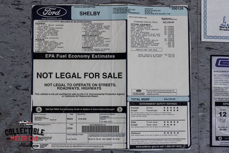 2008 Ford Shelby GT500