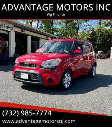 2013 Kia Soul for sale at ADVANTAGE MOTORS INC in Edison NJ