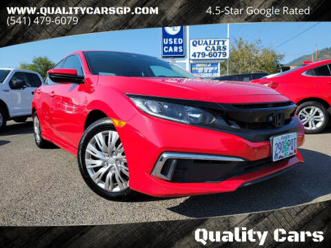 2019 Honda Civic for sale at Quality Cars in Grants Pass OR