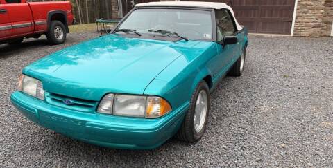 1992 Ford Mustang for sale at JM Auto Sales in Shenandoah PA