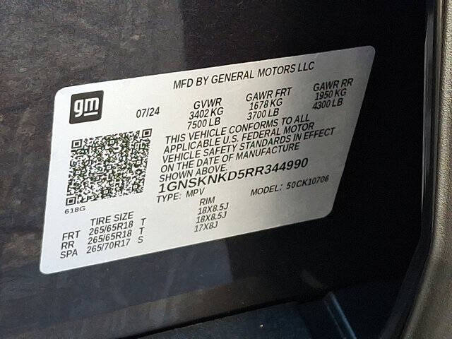 2024 Chevrolet Tahoe LT