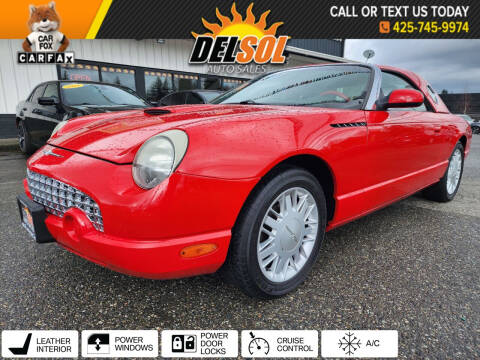 2002 Ford Thunderbird for sale at Del Sol Auto Sales in Everett WA