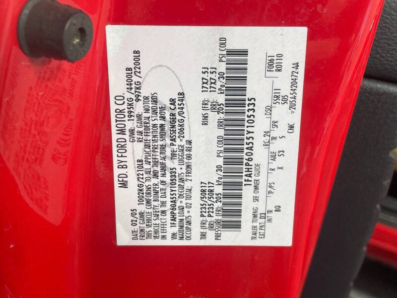 2005 Ford Thunderbird Deluxe