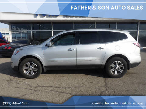 2017 Chevrolet Traverse for sale at Father & Son Auto Sales in Dearborn MI