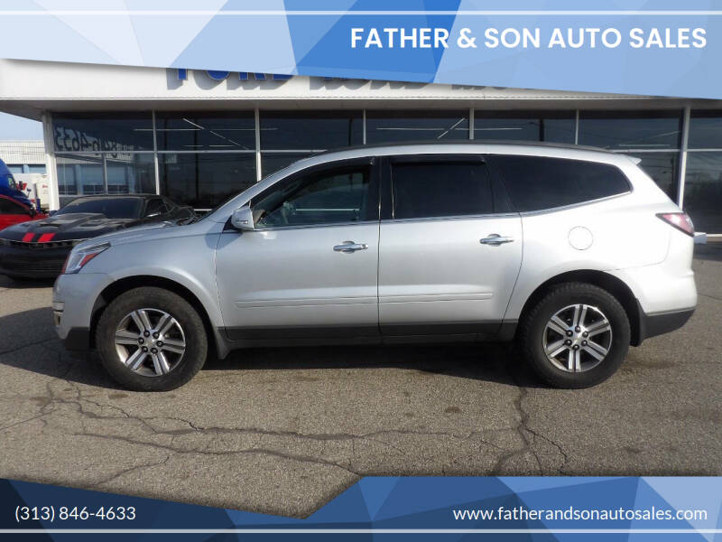 2017 Chevrolet Traverse for sale at Father & Son Auto Sales in Dearborn MI